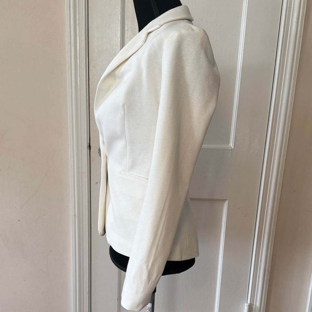 Gorgeous Express Women's Ivory Blazer Size XS - Picture 6 of 11
